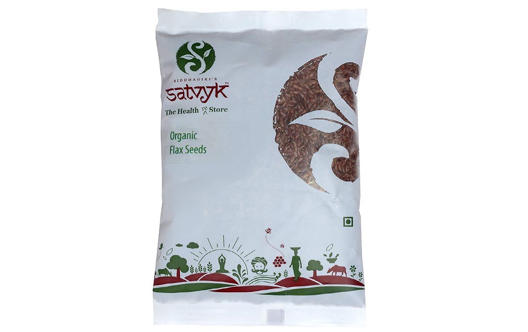 Siddhagiri's Satvyk Organic Flax Seeds    Pack  200 grams